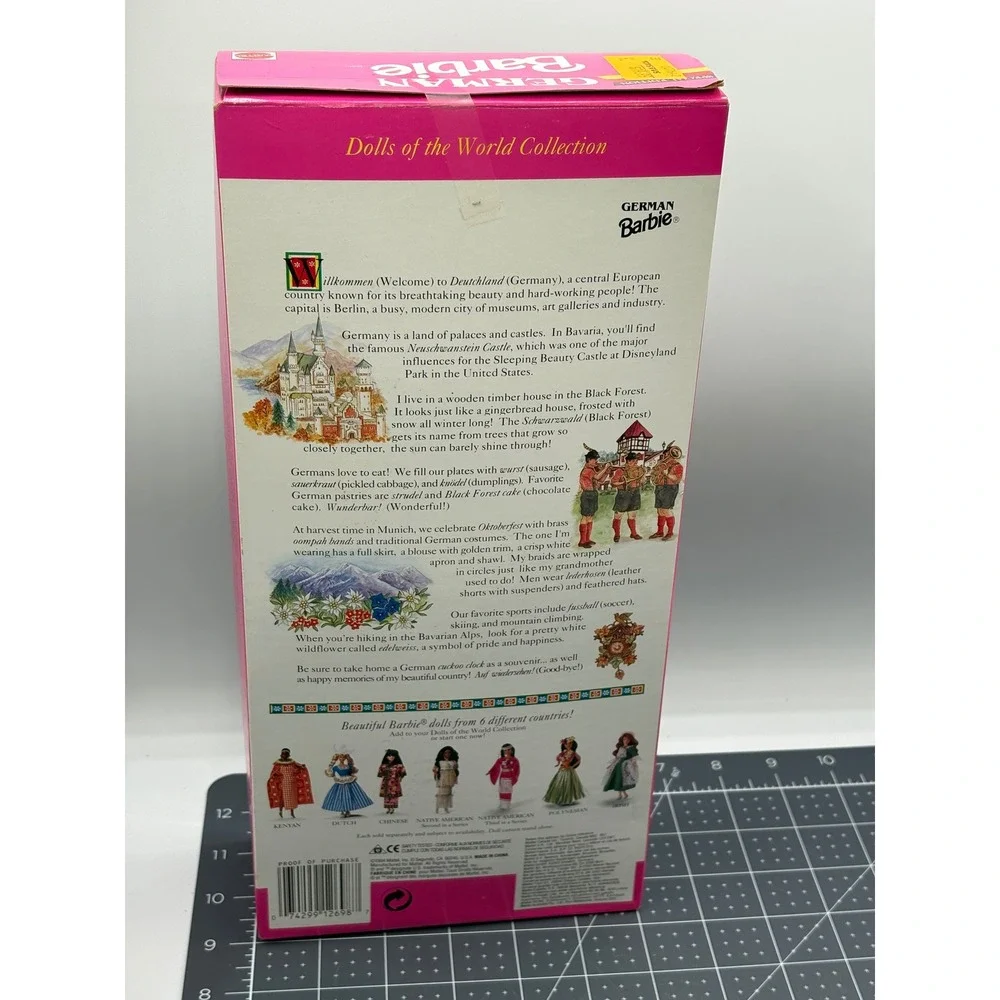 Mattel German Barbie Dolls of the World Special Edition 1994 Vintage